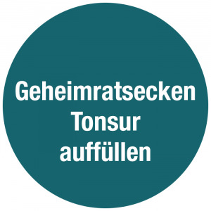 Geheimratsecken Tonsur transplantieren, Geheimratsecken Tonsur auffüllen - Haartransplantation Österreich