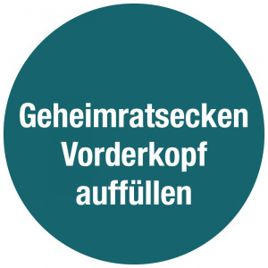 Geheimratsecken Vorderkopf transplantieren, Geheimratsecken Vorderkopf auffüllen - Haartransplantation Österreich. Geheimratsecken transplantieren